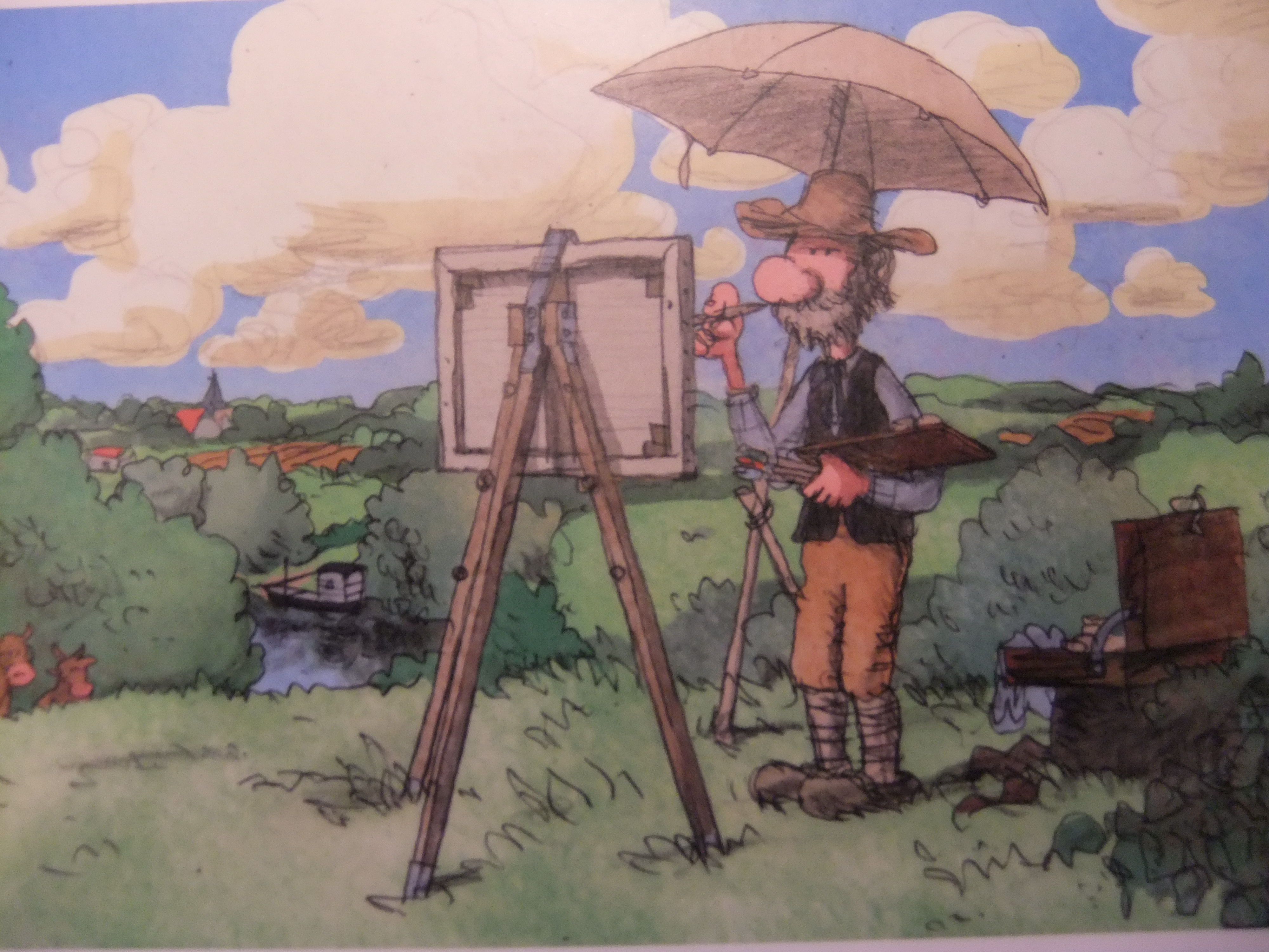 Daubigny in de natuur