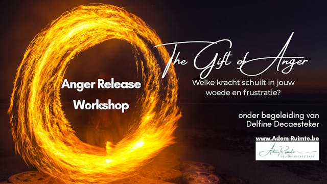 The Gift of Anger - Workshop