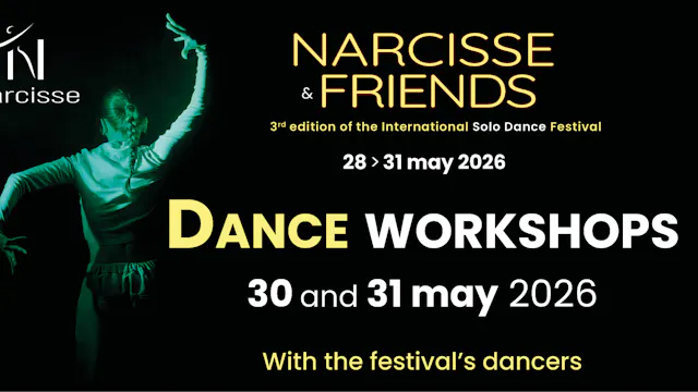 Solodansfestival Narcisse et Friends: dansateliers