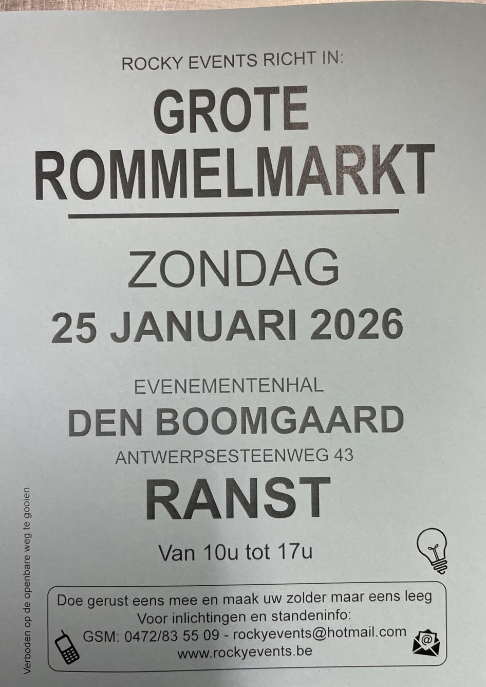 Rommelmarkt Ranst