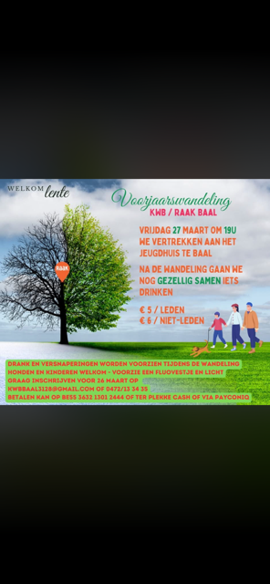 voorjaarswandeling 2026