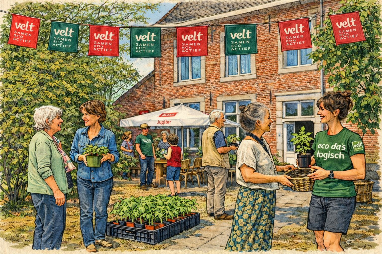 Planten geefbeurs 9 mei