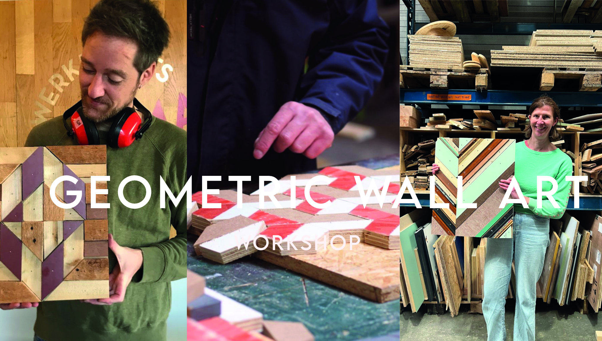 Workshop geometric wall-art
