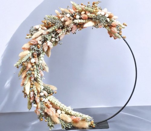 Droogbloemenkrans