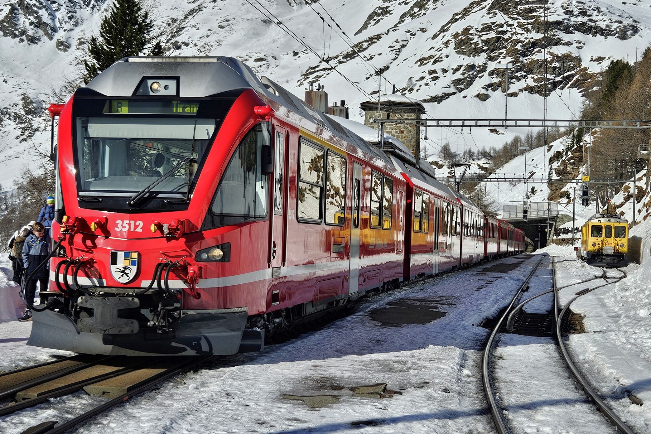 Rhätische Bahn - St. Moritz - Alp Grum