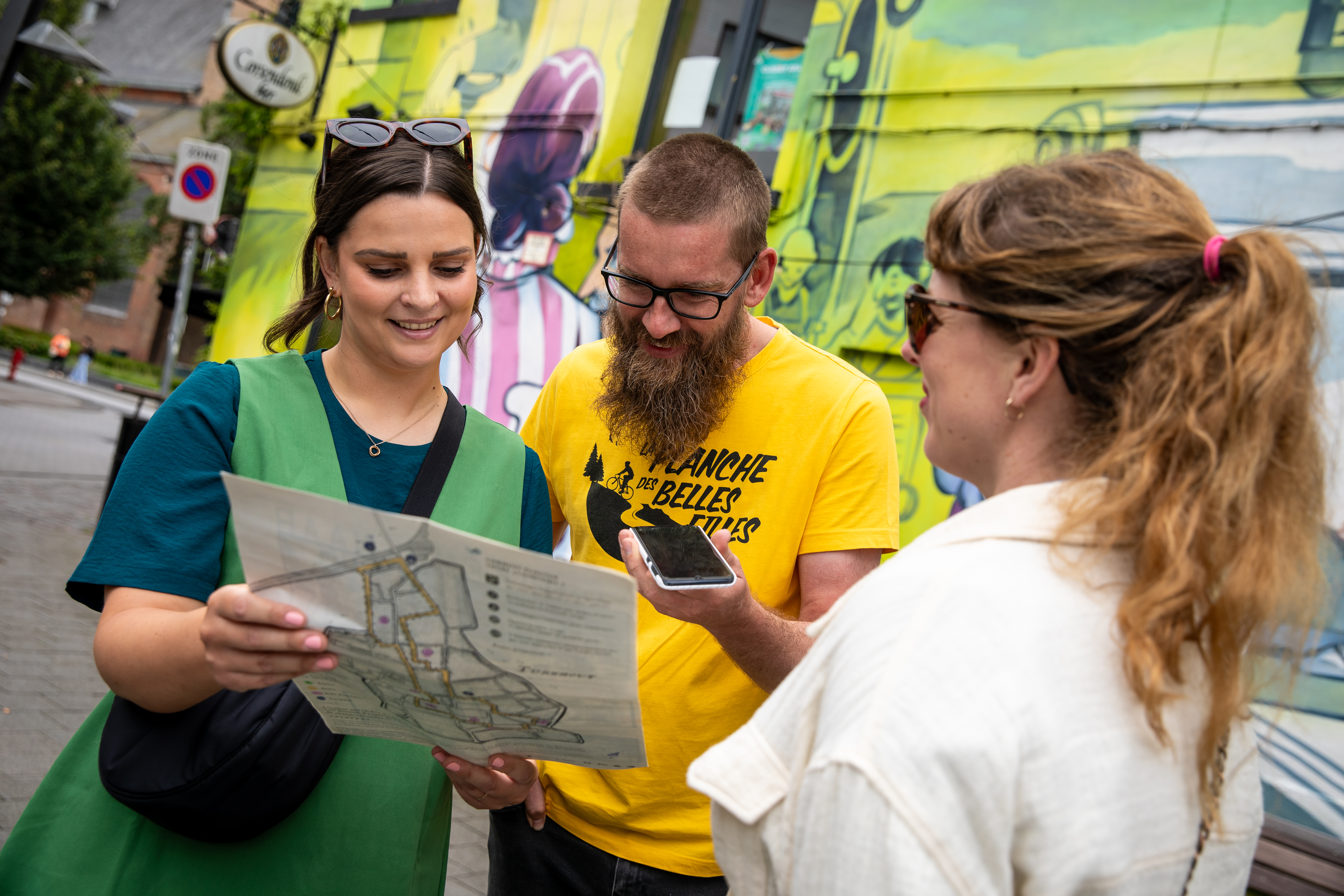 Kind met inktvlekken