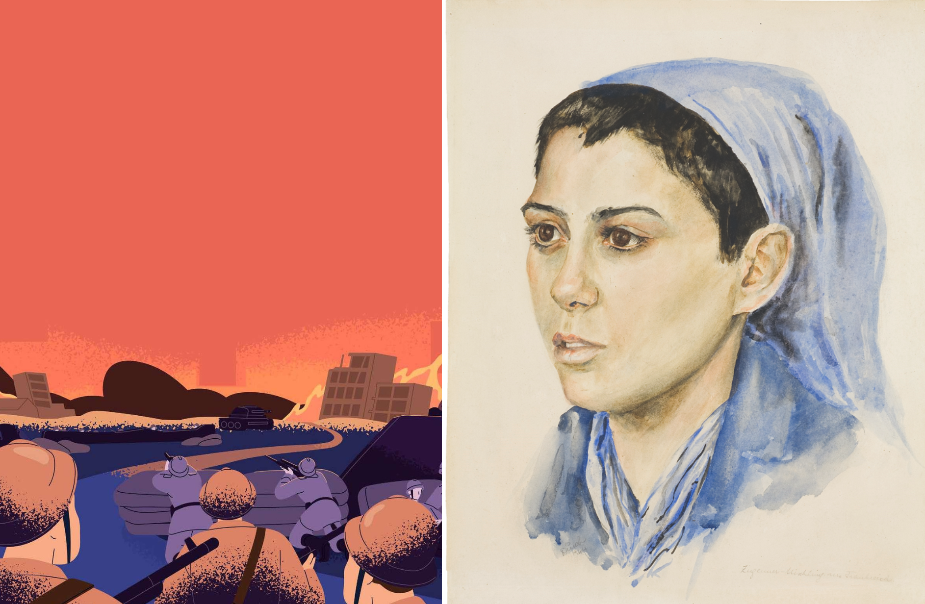 Tweede wereldoorlog getekend