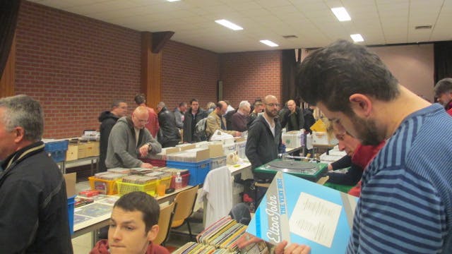 bezoekje aan de beurs