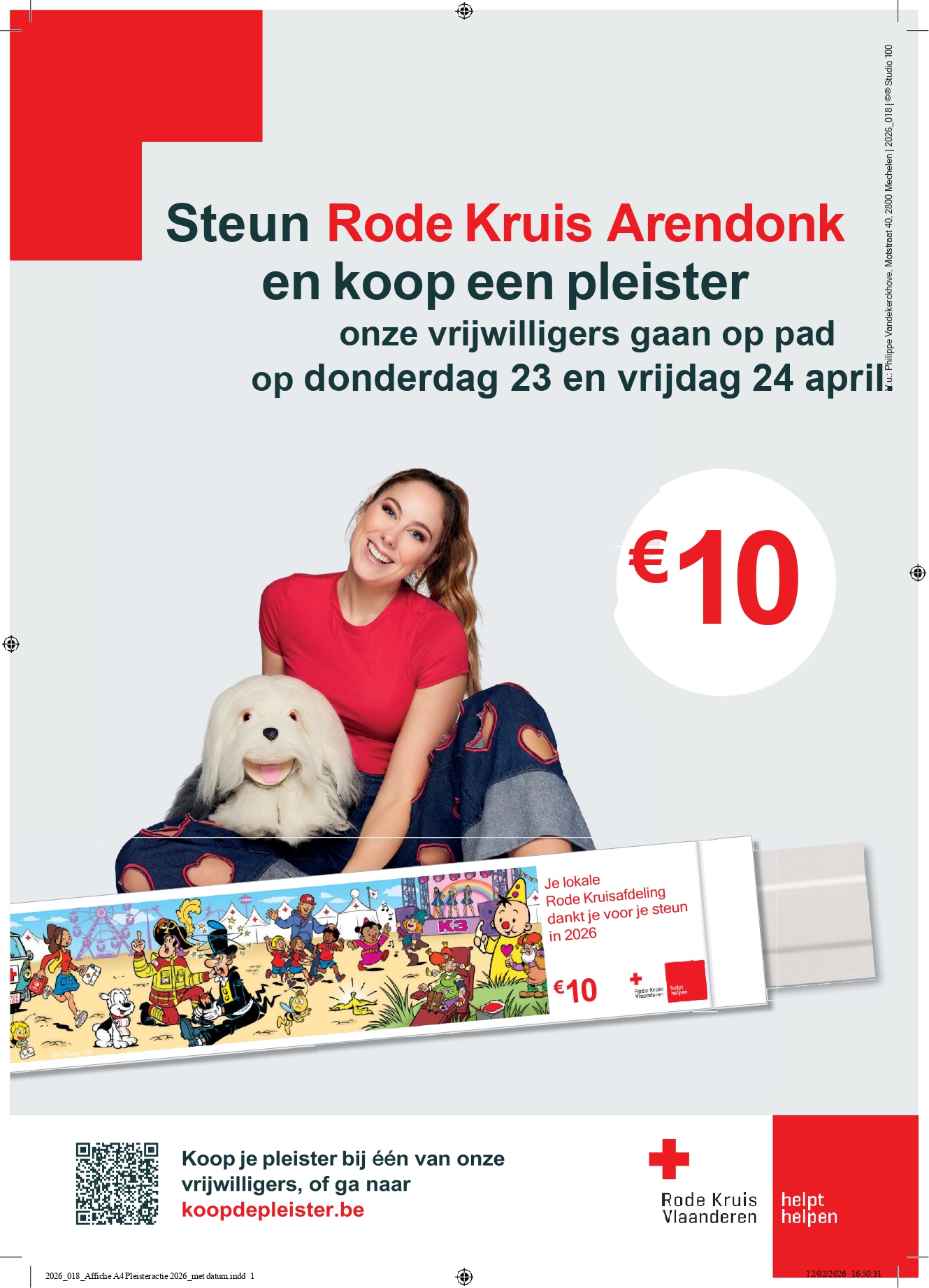 affiche pleisterverkoop