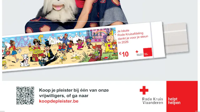 affiche pleisterverkoop