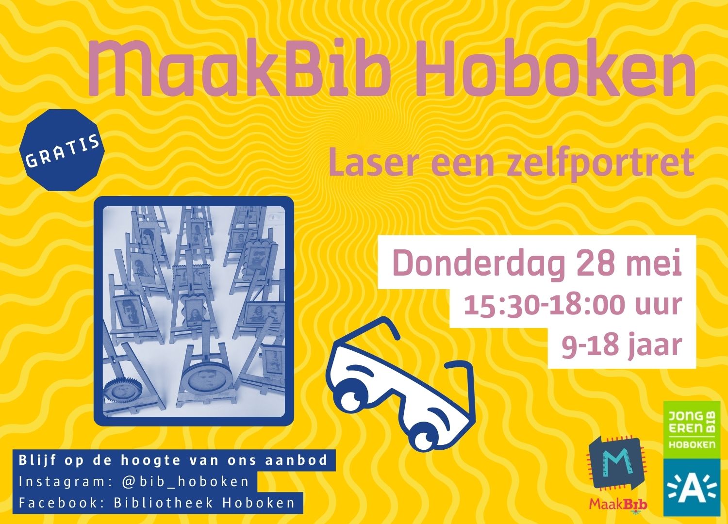 MaakBib Hoboken Lasersnijder