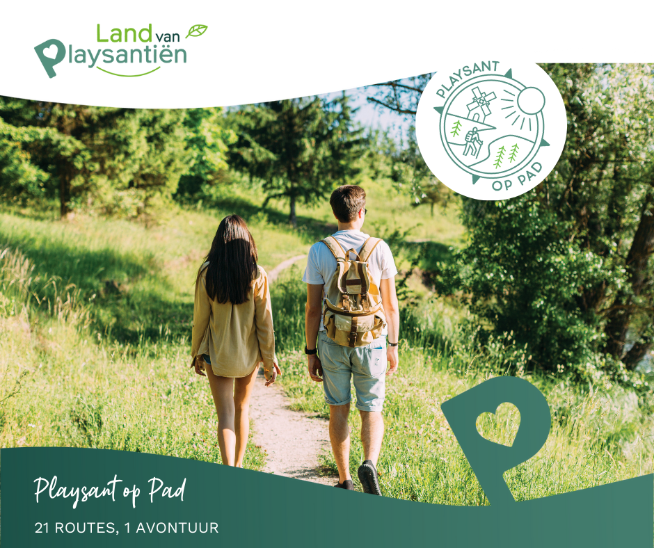 Playsant op Pad: 21 routes, 1 avontuur!