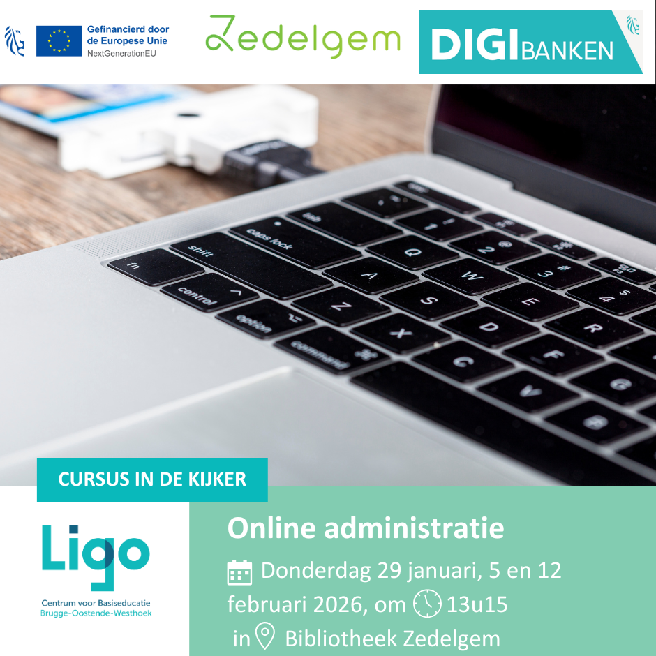 Een laptop - affiche van Ligo.