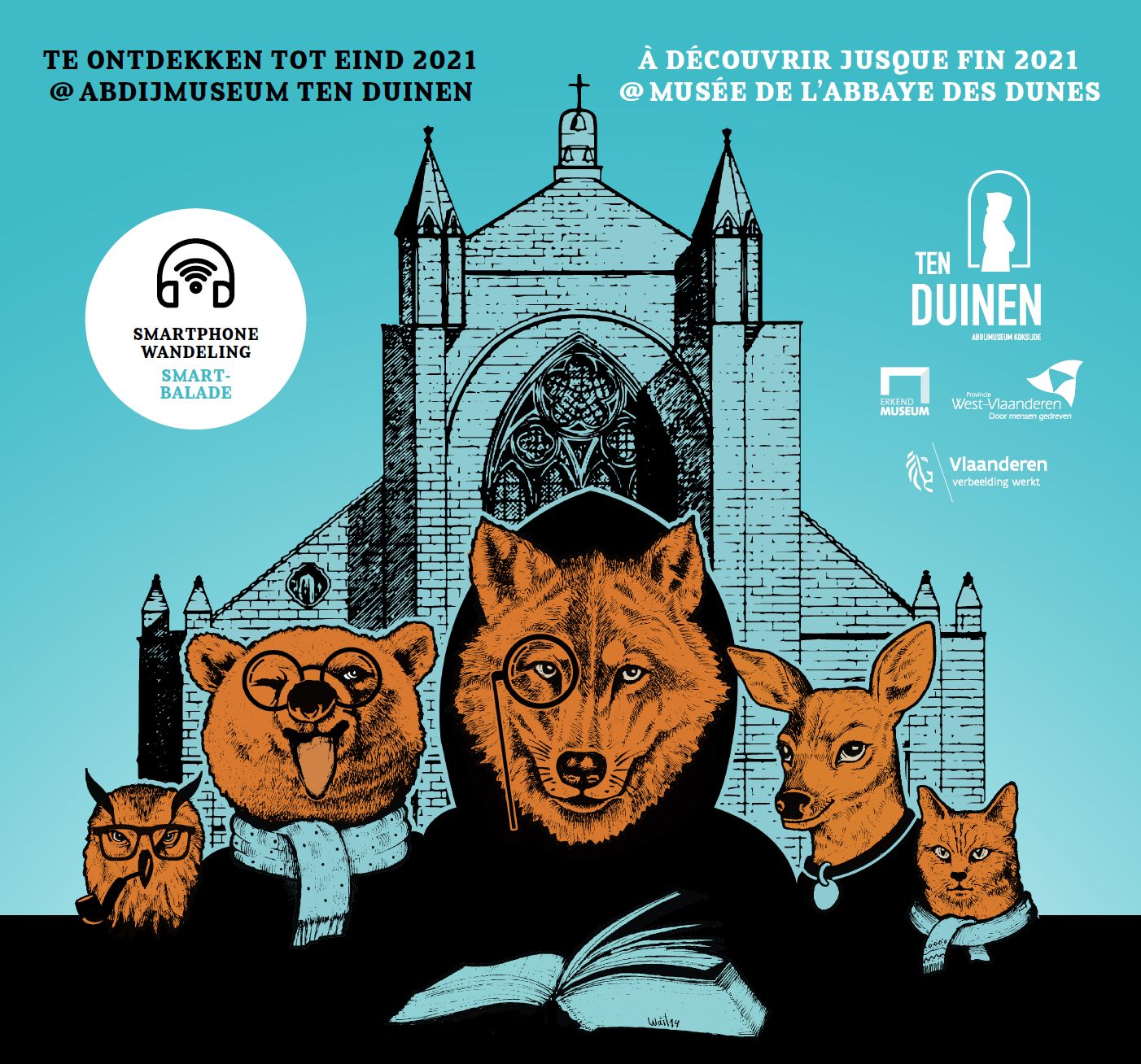 Toen de dieren nog spraken - smartphonewandeling