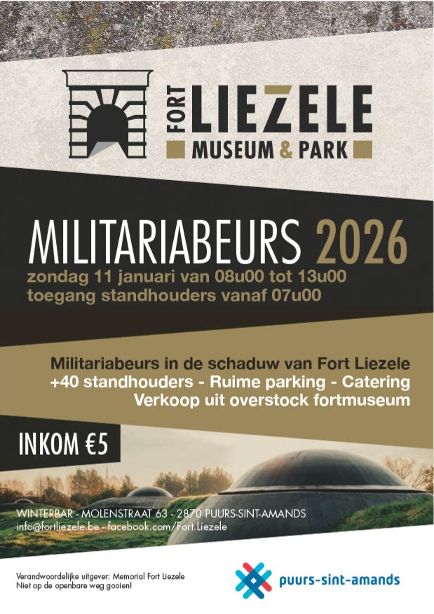 Militariabeurs Fort Liezele