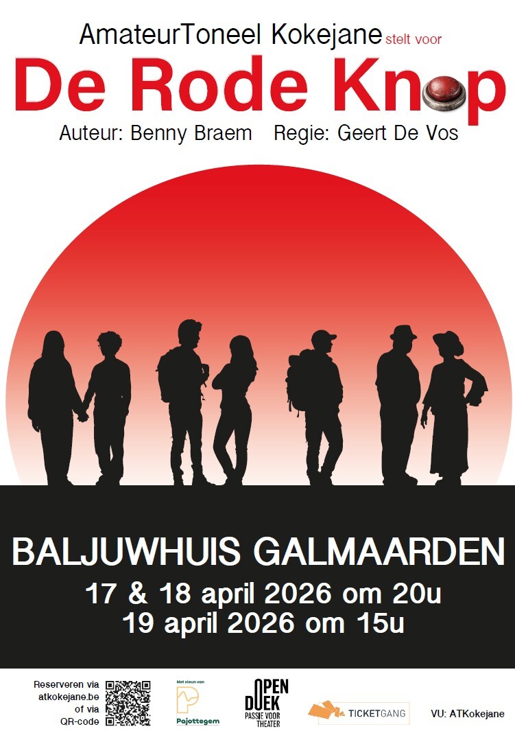 Afbeelding voor evenement ATK speelt 'De Rode Knop'
