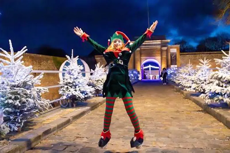 Kerstshopping Gravelines Frankrijk