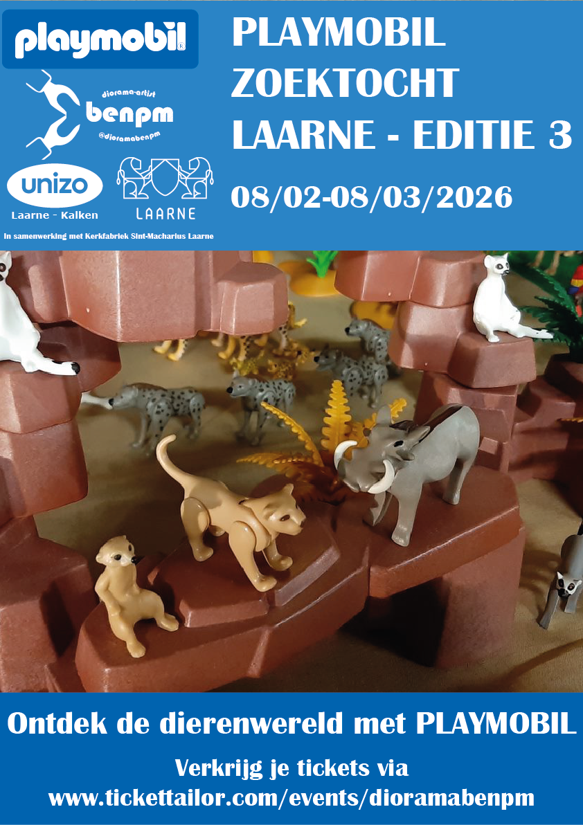 PLAYMOBIL zoektocht Laarne 2026