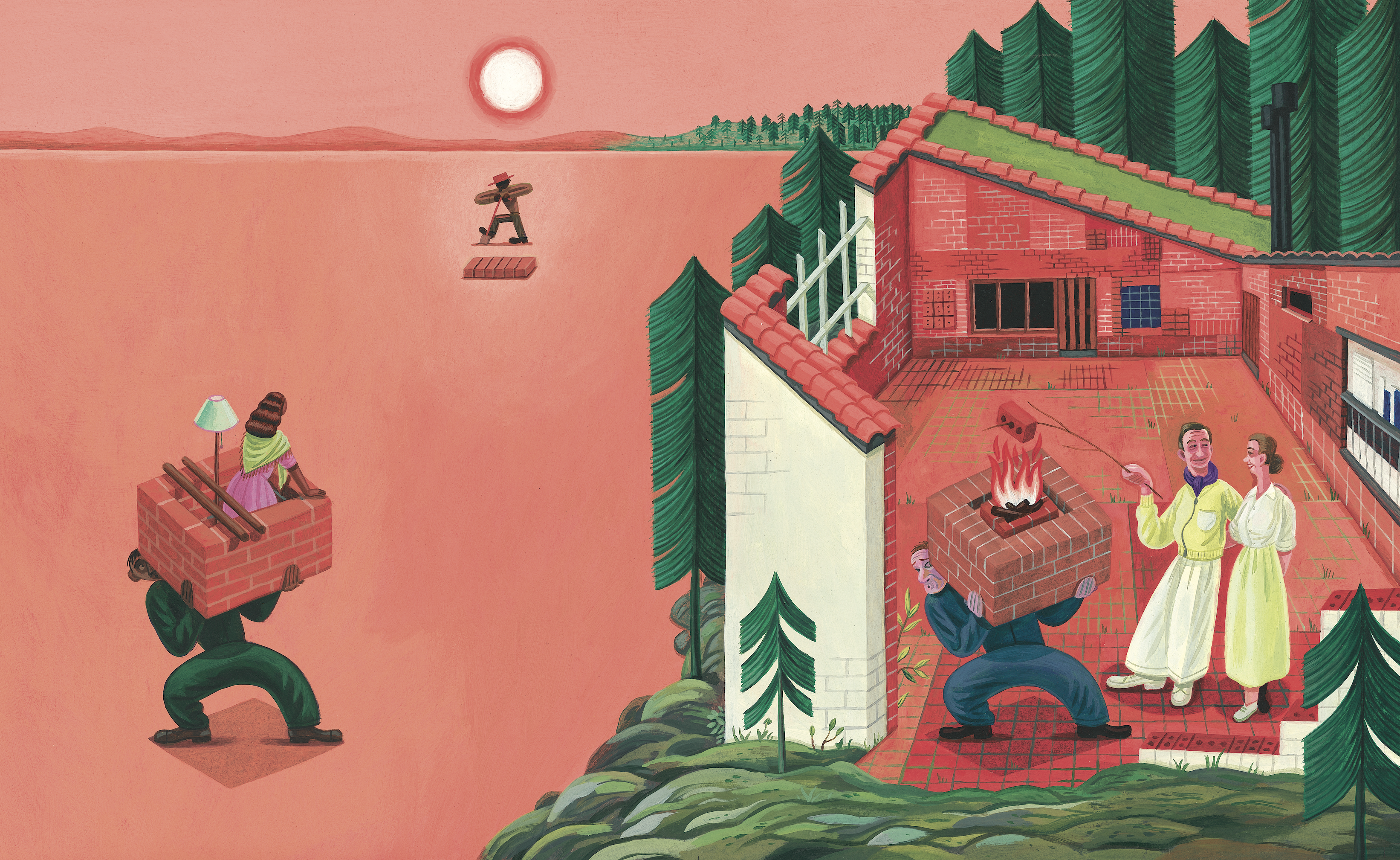 Pieter Van Eenoge, 'Een boek vol huizen', Lannoo