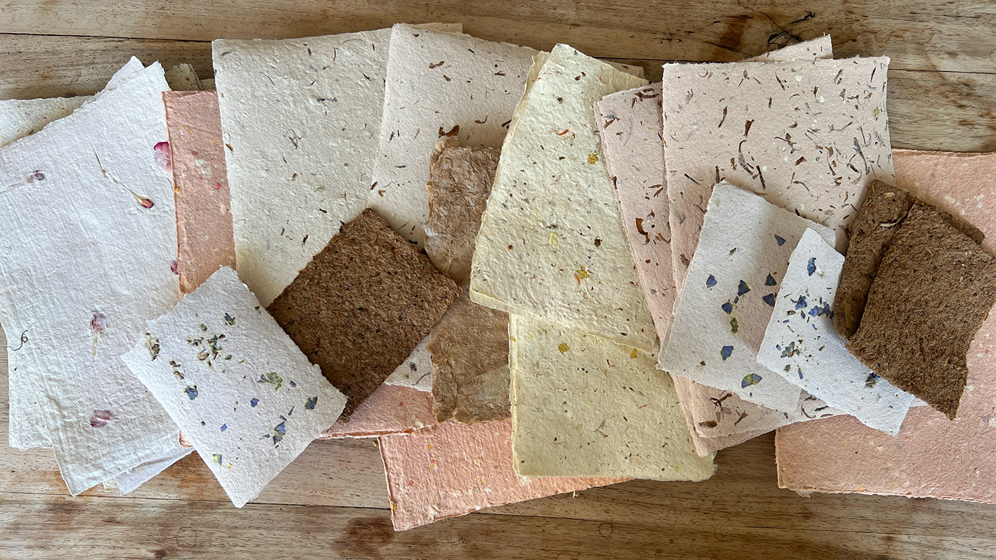 Workshop Handgeschept papier