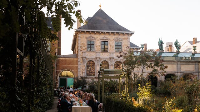 Dineren in Rubens' tuin