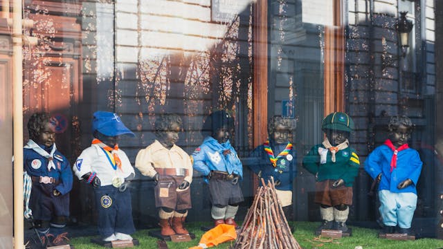 Pop-Up vitrine: Manneken-Pis altijd paraat!