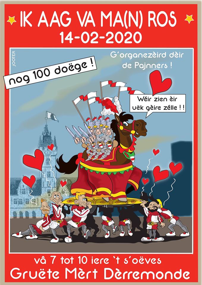 Affiche Jooter - Gilde der Vrije Pijnders Dendermonde