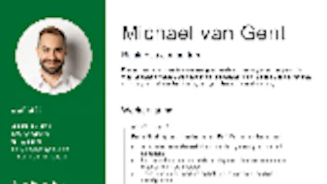 PC cursus- CV opmaken met computer