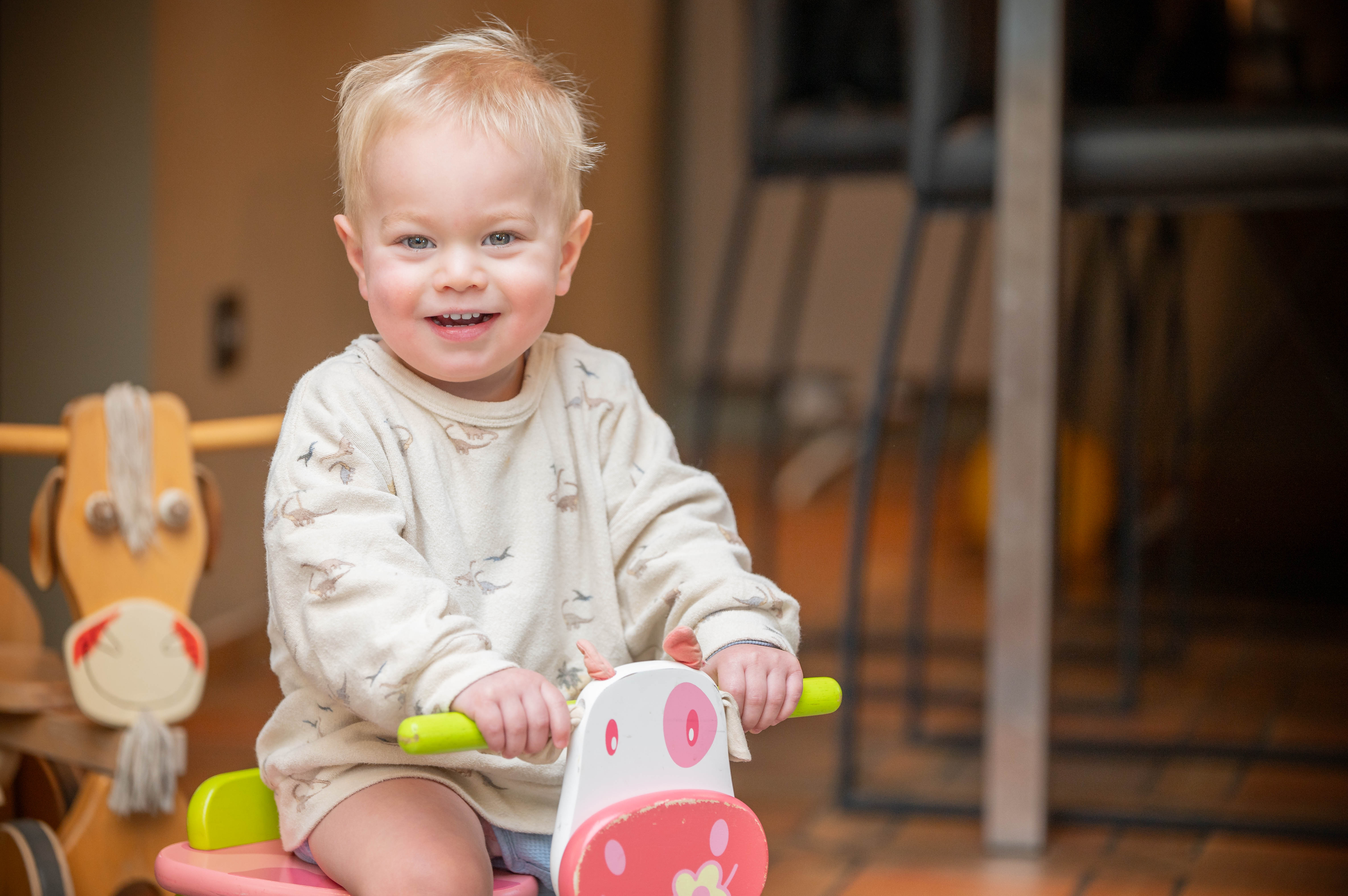 Bij onthaalouder Vicky Bruyninckx