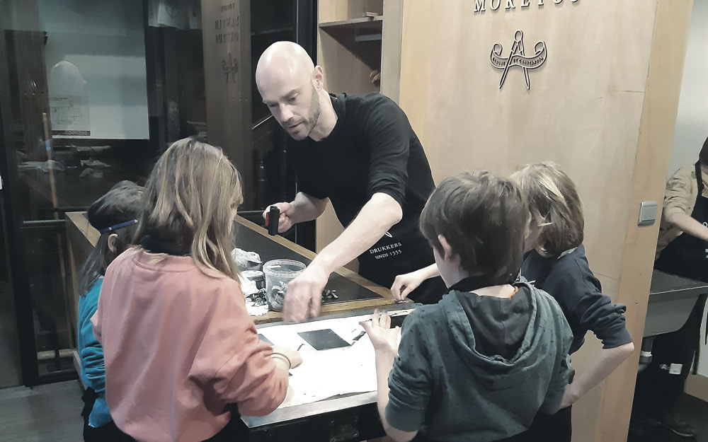 Een MAAK-worksop met Noud.