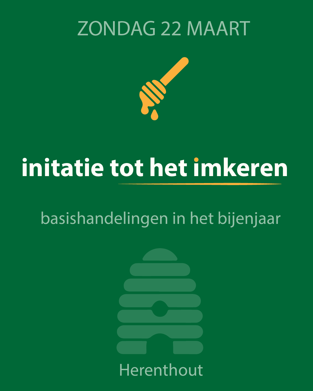 initiatie tot het imkeren