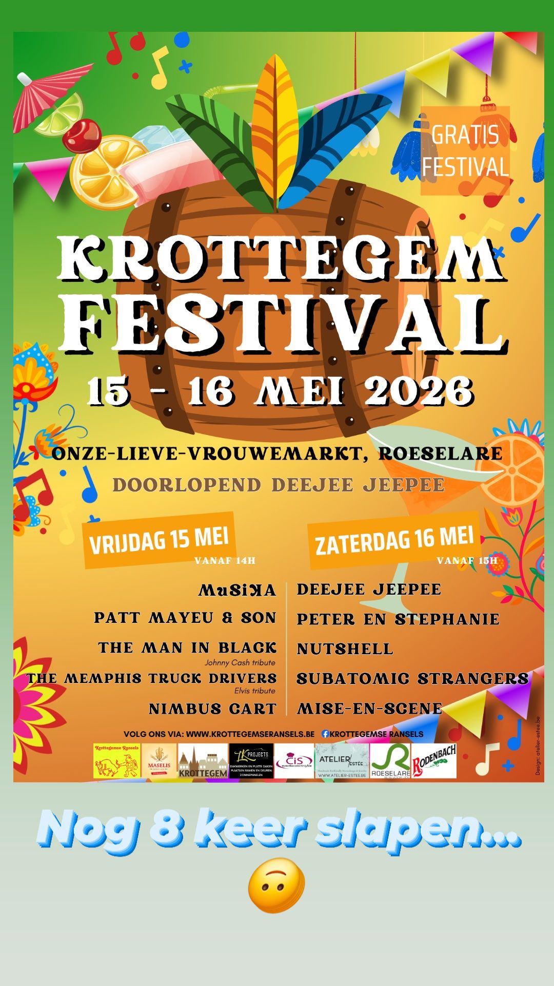 Krottegem Festival 2026 Roeselare