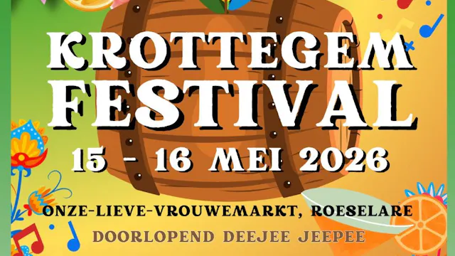 Krottegem Festival 2026 Roeselare