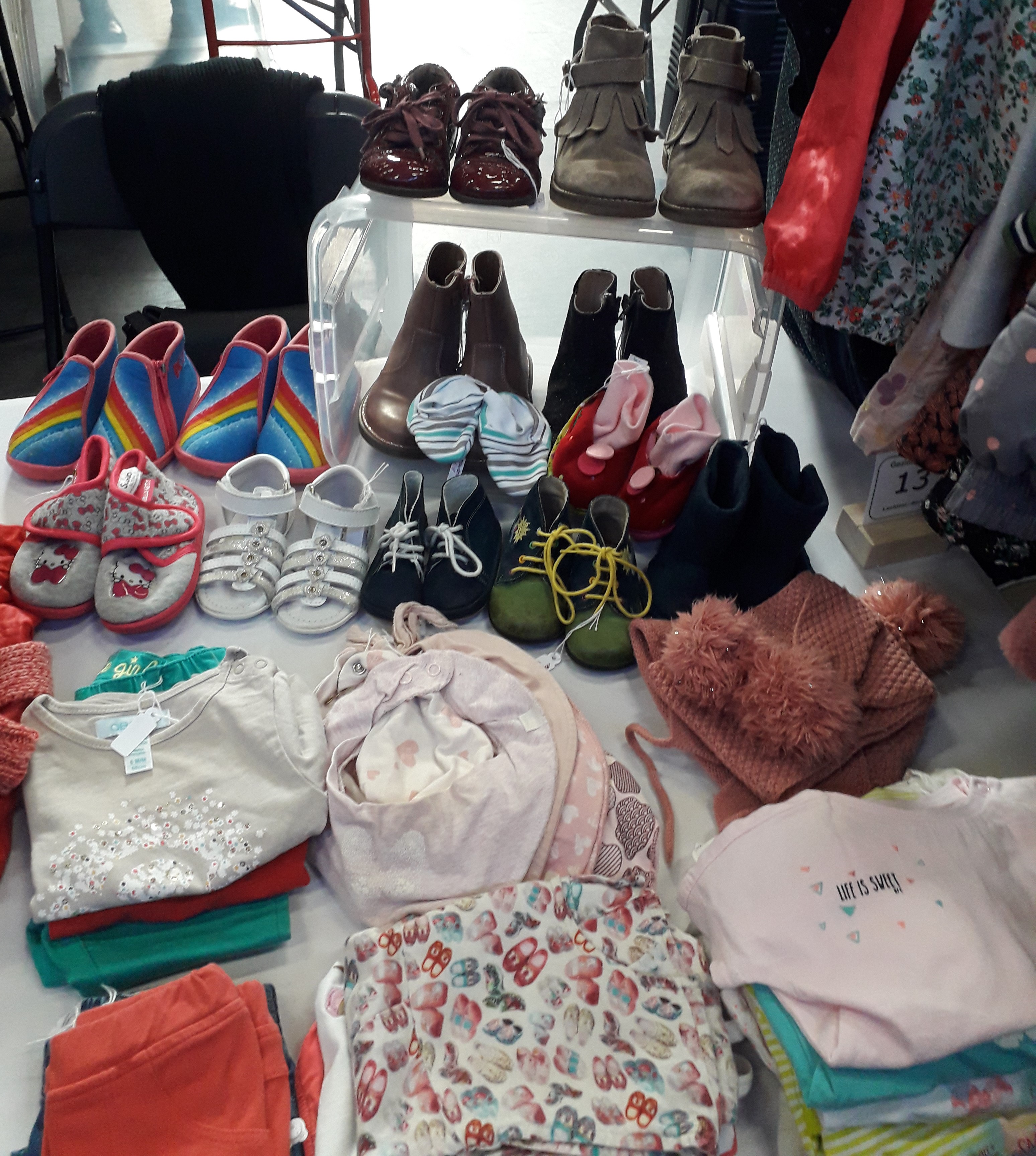 Tweedehandsbeurs kinder kledij/spullen (Gezinsbond)