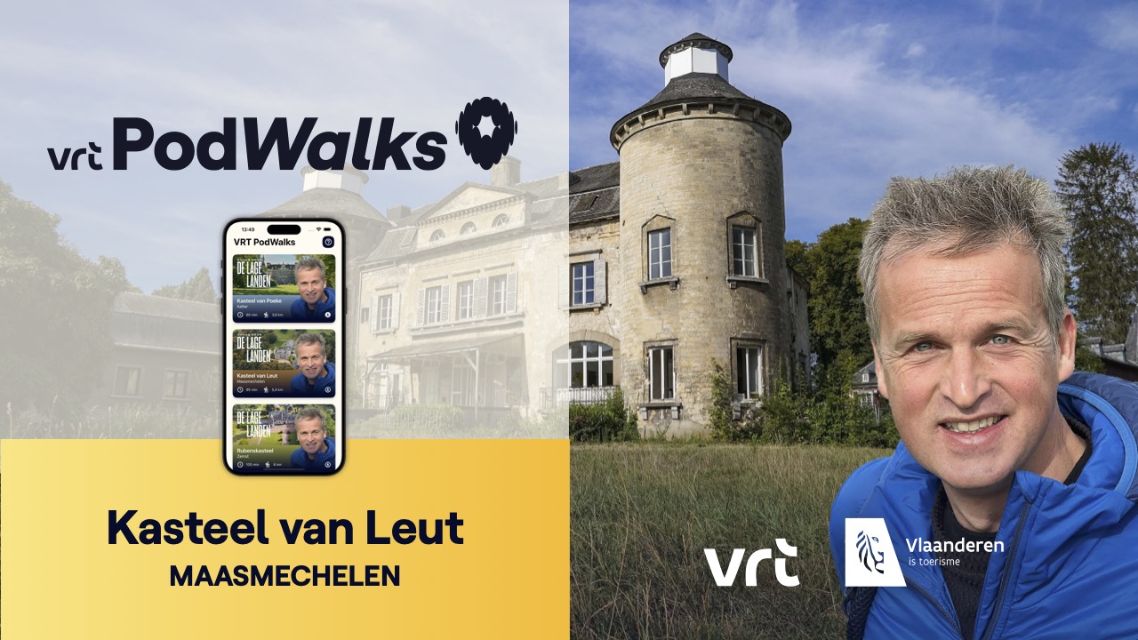 Arnout Hauben wijst je de weg en vertelt ondertussen boeiende verhalen over de plaatsen waar je langs wandelt.