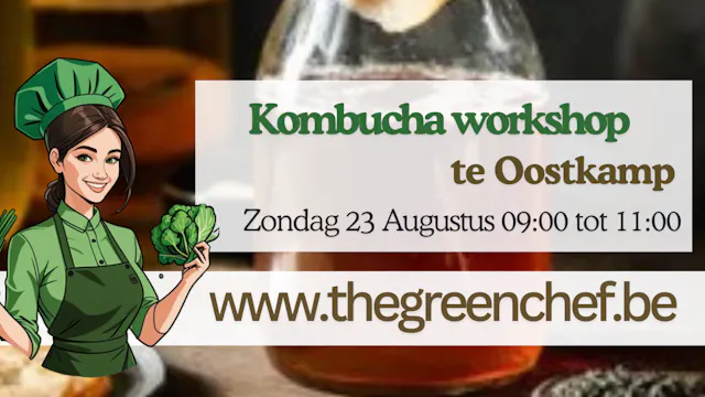 Kombucha brouwen te Oostkamp