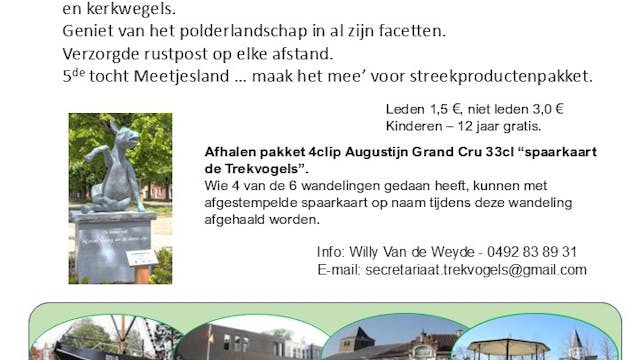 Wandelen in en rond het dorp Bassevelde langs landelijke wegen en kerkwegels. Geniet van het polderlandschap.