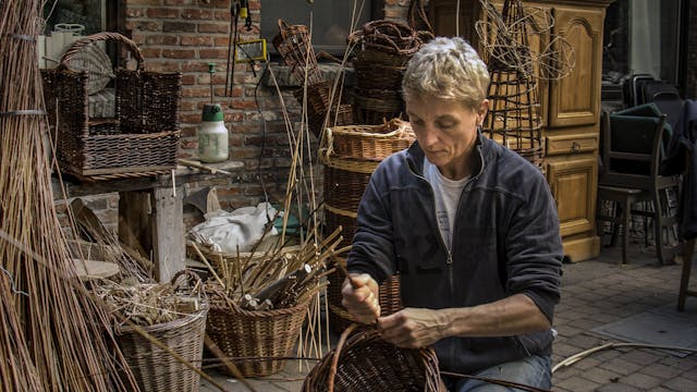 Lieve Lieckens, mandenvlechtster // vlechtdesign // maatwerk // Reuzen