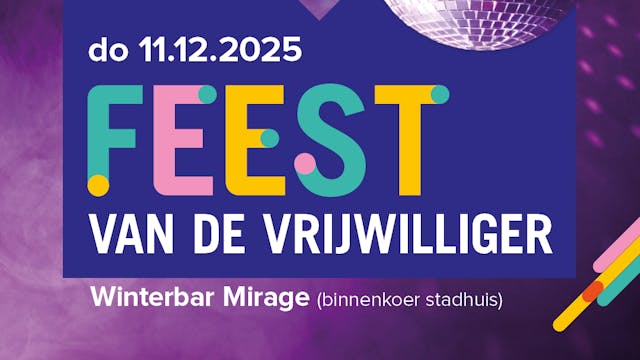 Feest van de Vrijwilliger