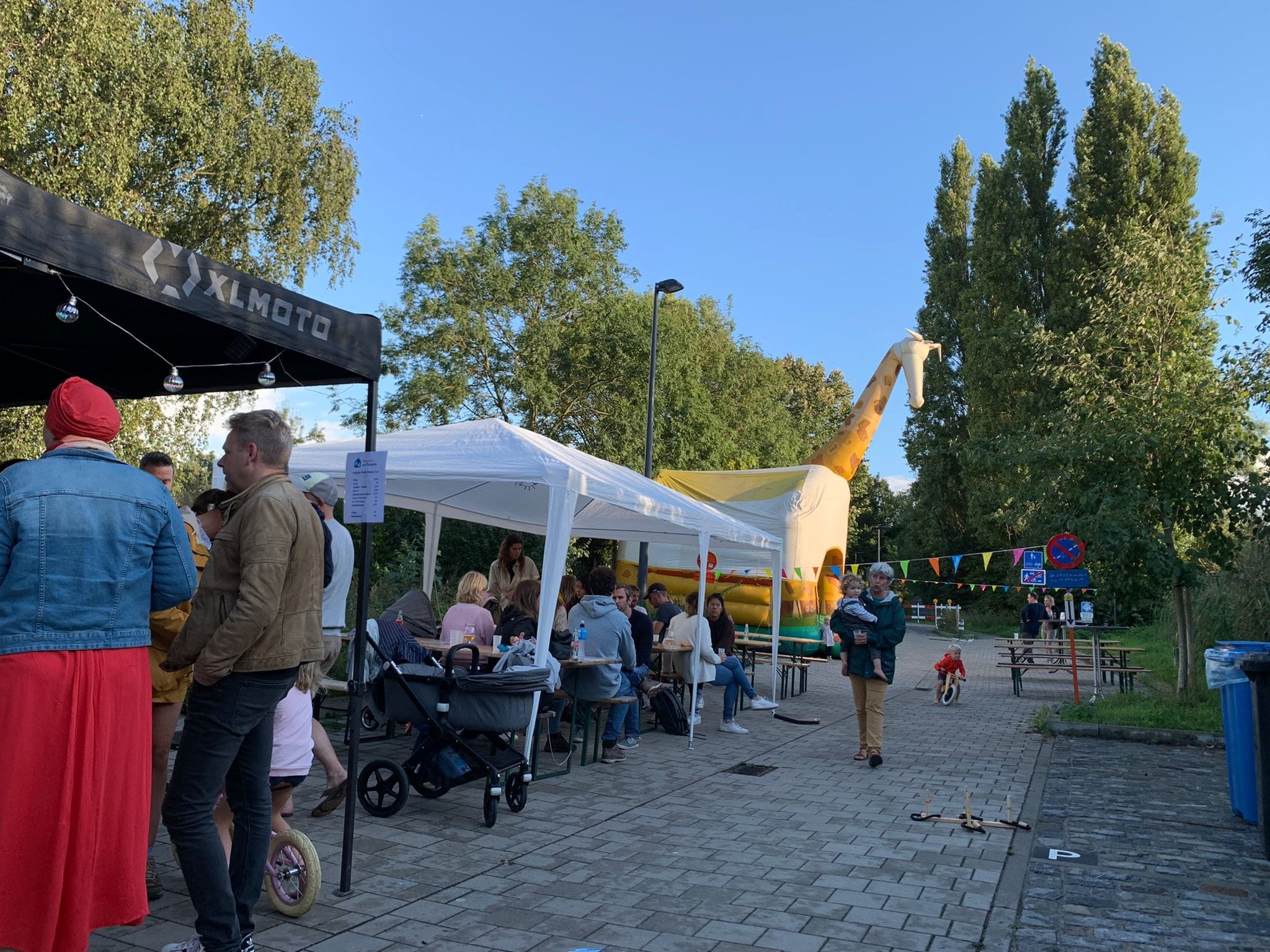 Foto van ons straatfeest in 2022