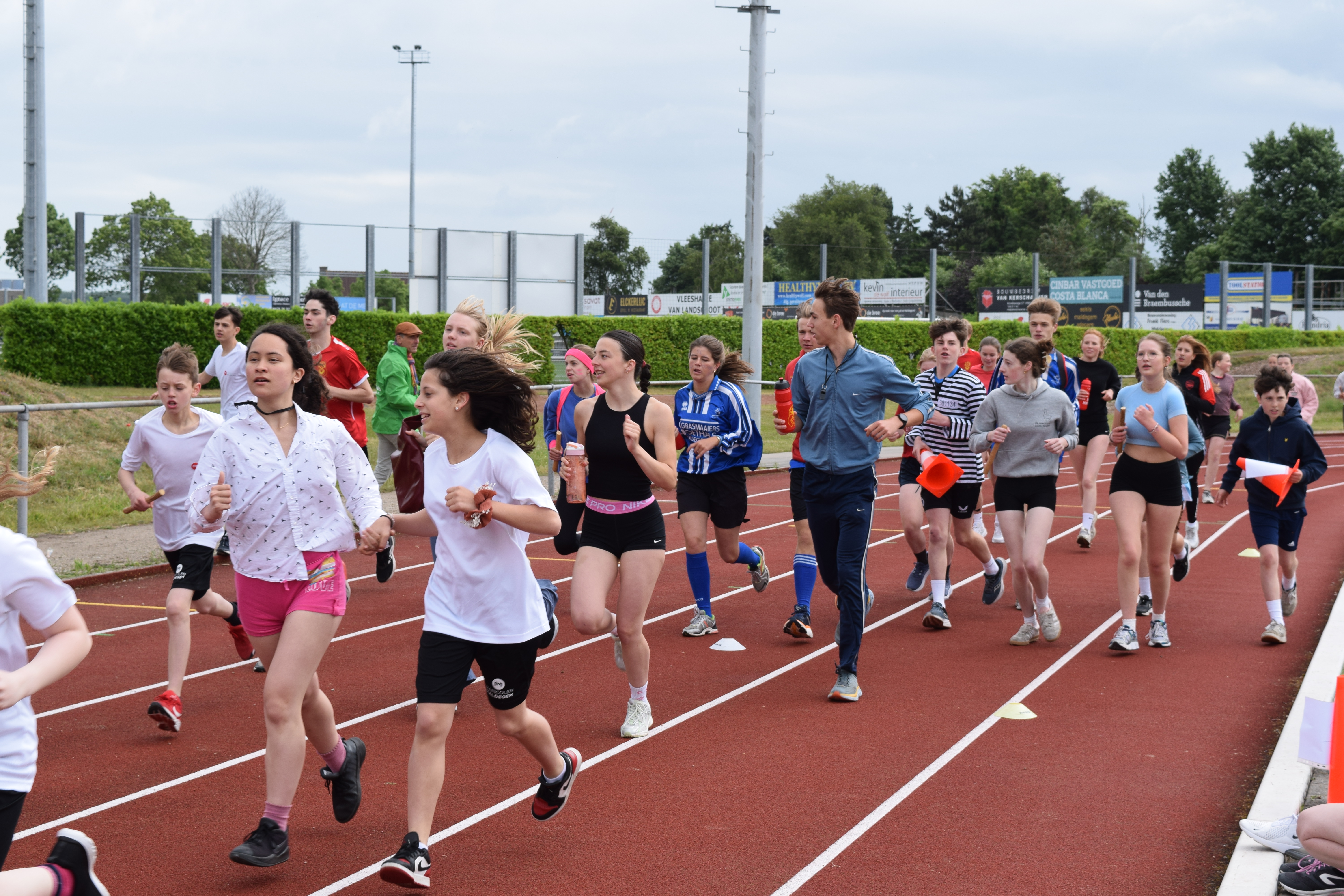 Sfeerbeeld sponsorloop 2025