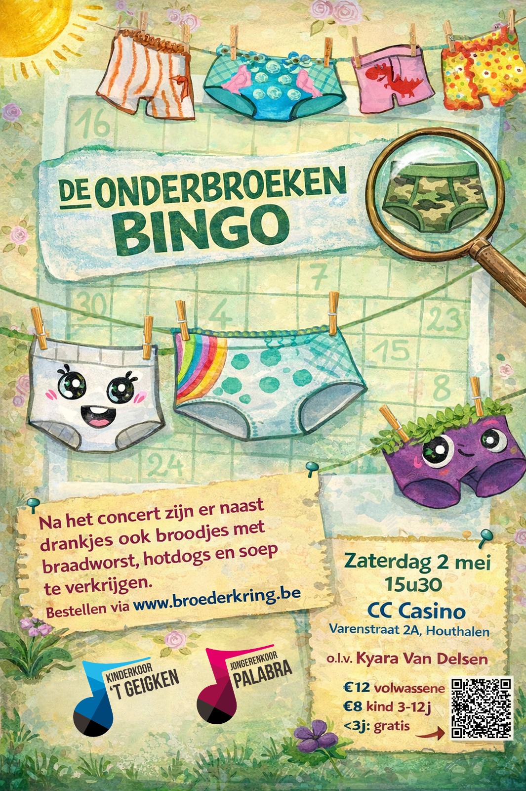 Affiche De onderbroekenbingo