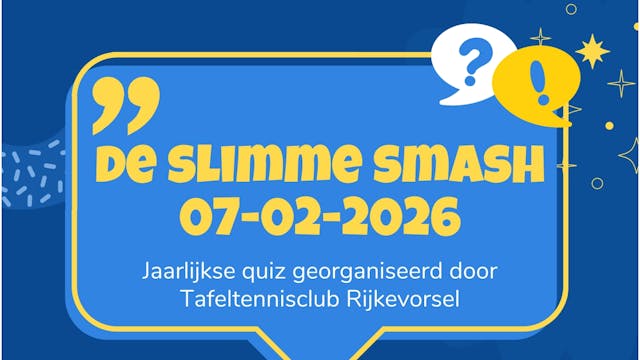 De Slimme Smash