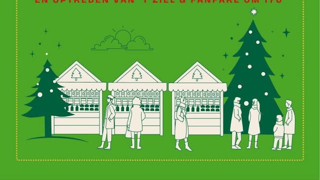 Affiche Kerstmarkt