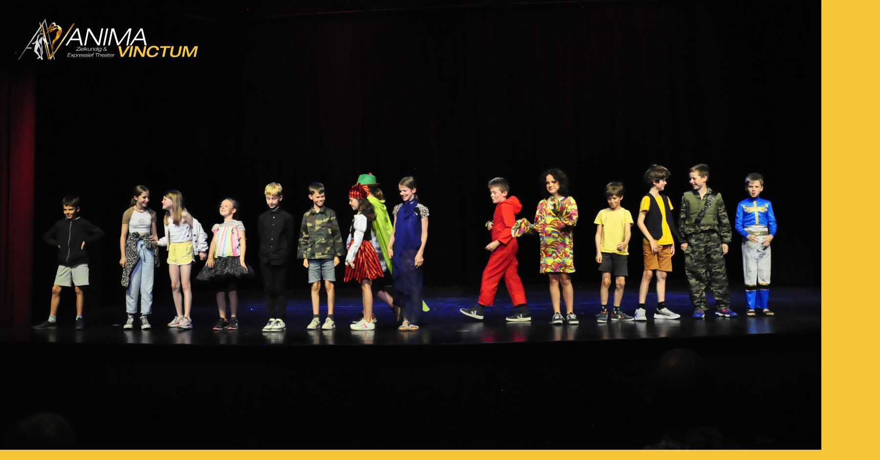 halfjaartraject improvisatietheater kinderen antwerpen jeugdtheater anima vinctum