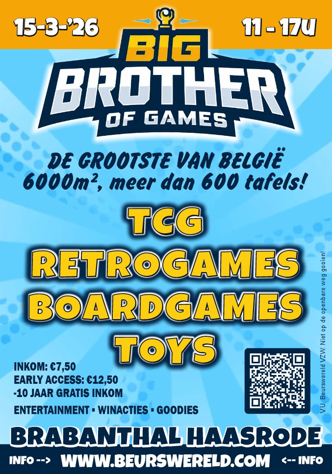 Big Brother of Games Flyer