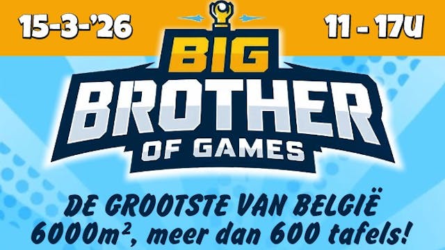 Big Brother of Games Flyer