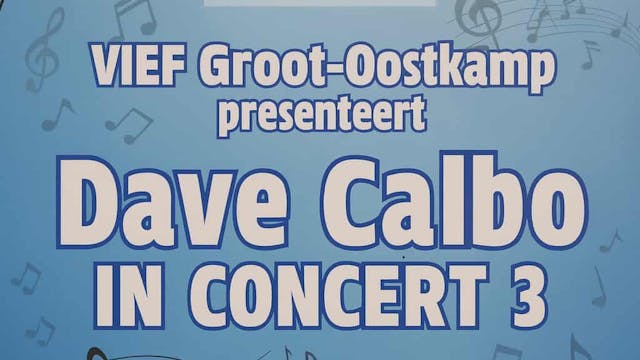 Dave Calbo in Concert 3