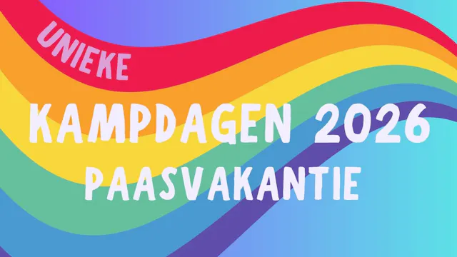 Banner kampdagen 2026 - paasvakantie