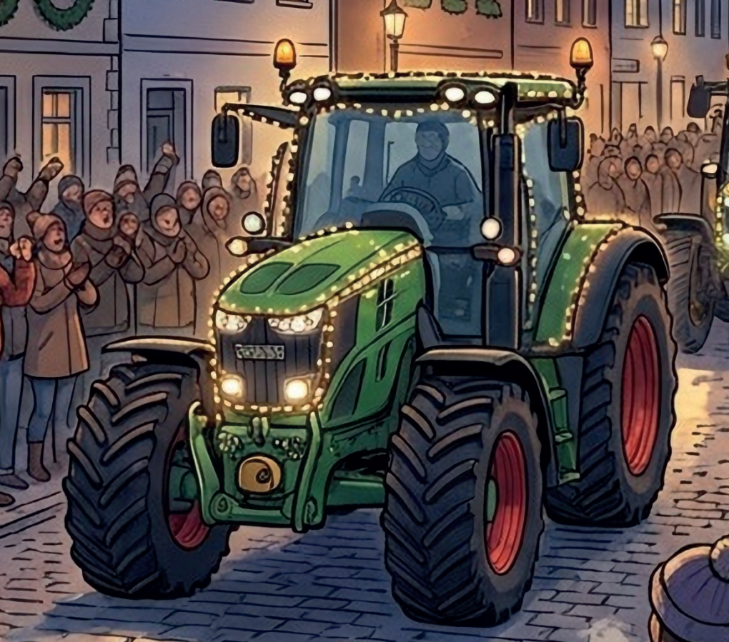 Valentijnstractorparade